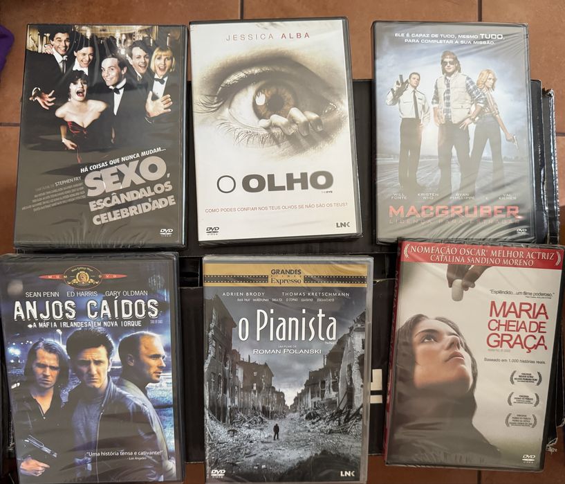 Dvds novos selados
