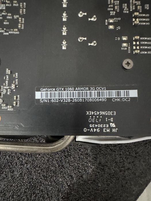 Gtx 1060 3Gb Armor