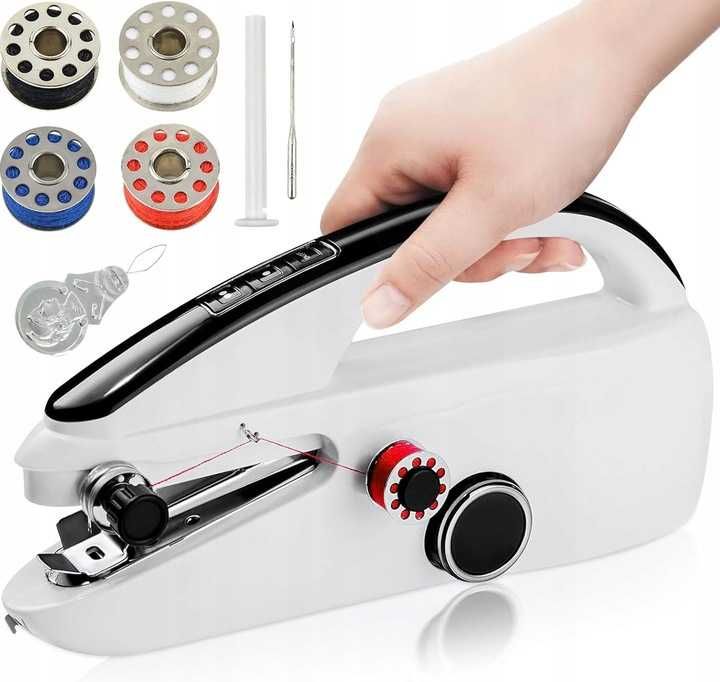 Ręczna przenośna maszynka do szycia baterie lub kabel szybka dokładna