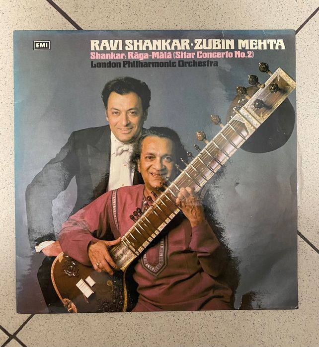 Ravi Shankar Zubin Mehta Philharmonic Orchestra Sitar wyd. 1982