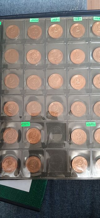 Monety RFN 1,2,5 i 10 pfennig zamienię