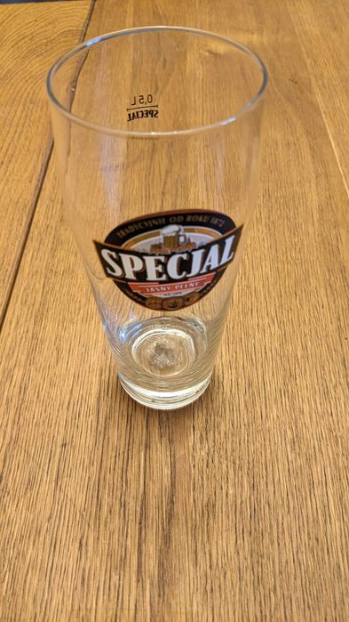 Szklanka, pokal do piwa SPECJAL, 0,5 l