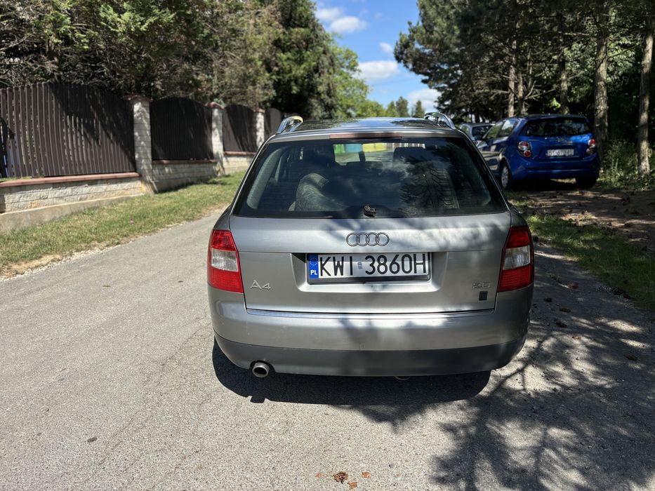 Audi A4 B6 2.0 benzyna -gaz 2001 rok zadbane