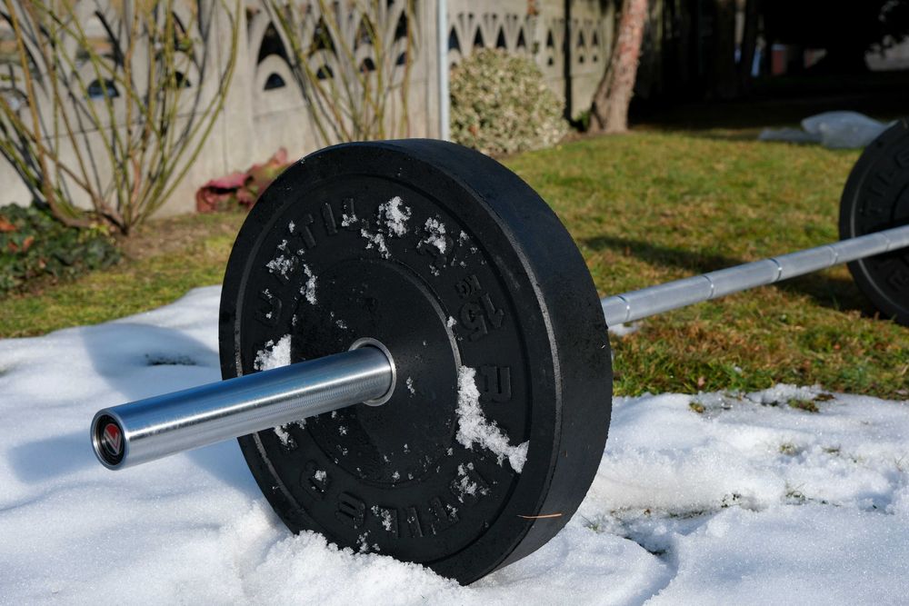 Gryf Squat Bar do Przysiadów srebrny 230 cm 35 mm GRUBY 25 kg Trójbój