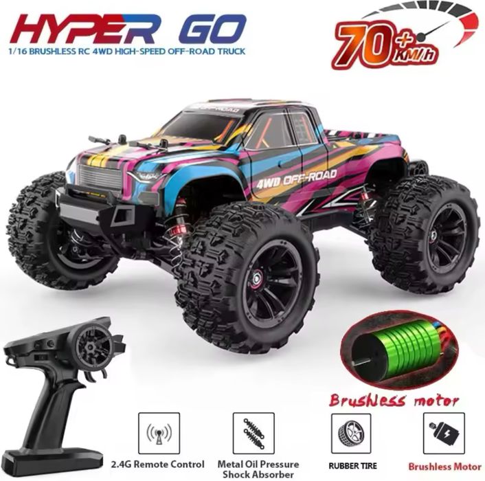 Радіокерована машинка MJX Hyper Go 16209 з 3s акумулятором.