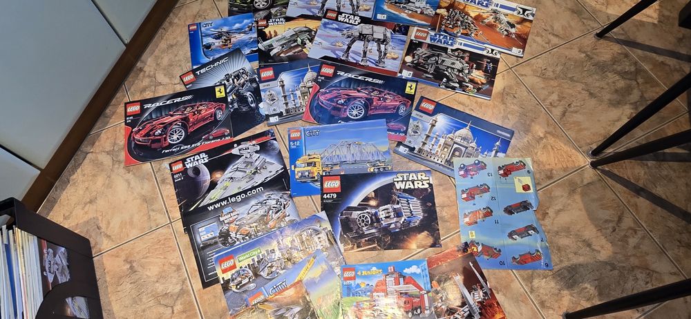 Klocki LEGO instrukcje 6 kg.