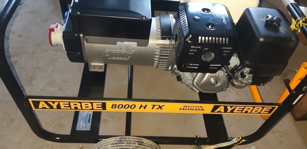Электростанция HONDA 7-8кВА/400В генератор AYERBE 8000H AYERBE-Испания