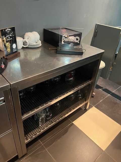 Oportunidade -  Bancada Inox para estabelecimento comercial