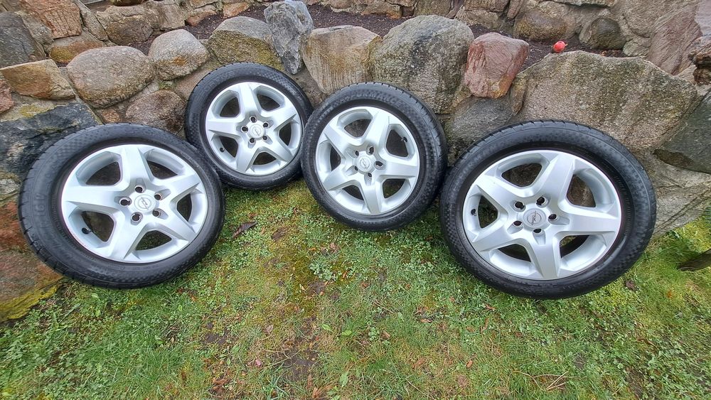 Koła Letnie 16 5x110 ET 39 6,5J Vectra C Astra H Zafira A B