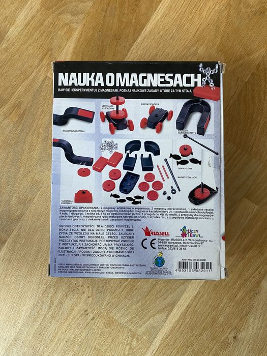 Nauka o magnesach - zabawka edukacyjna