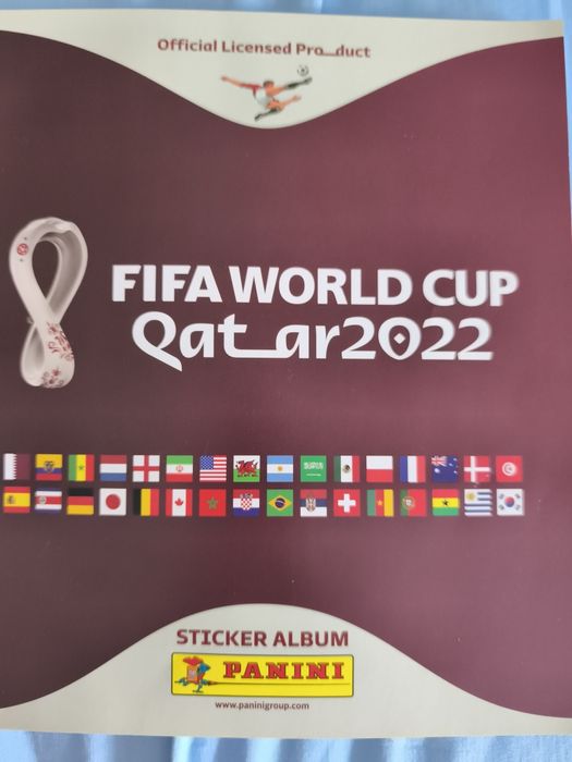 Caderneta Cromos Qatar 2022