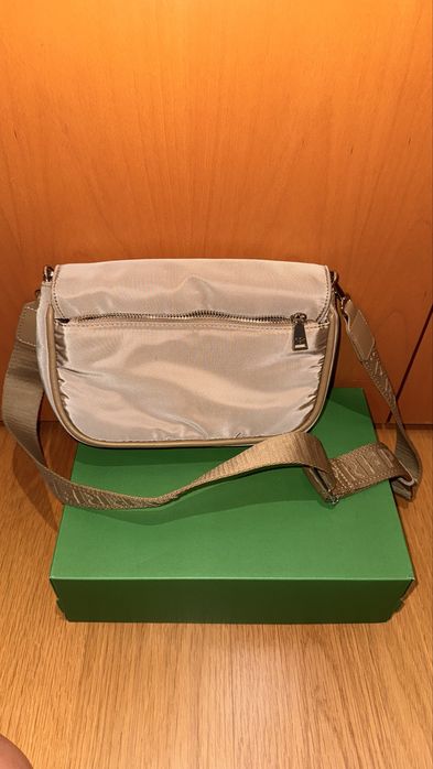 Bolsa tiracolo beje
