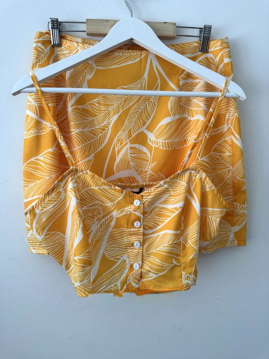 Shein letni komplet Top + spódnica