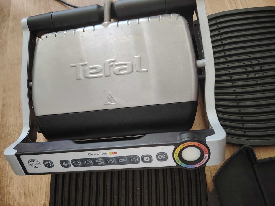 Tefal optigrill używany uszkodzony