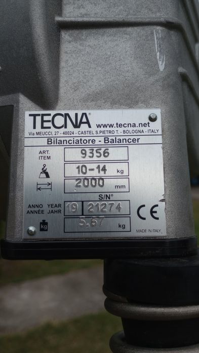 Balanser linkowy 10-14 kg 2000mm