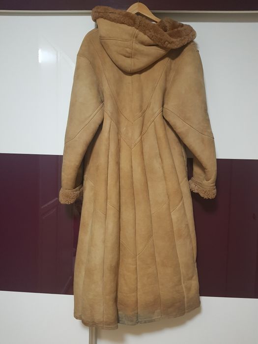 Kożuch damski z naturalnej skóry