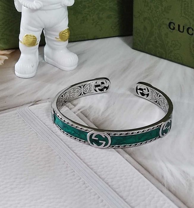 GUCCI Bransoletka emaliowana