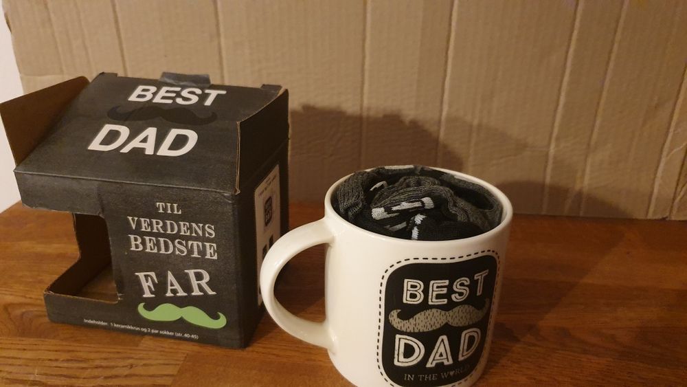 Kubek Best Dad plus skarpetki