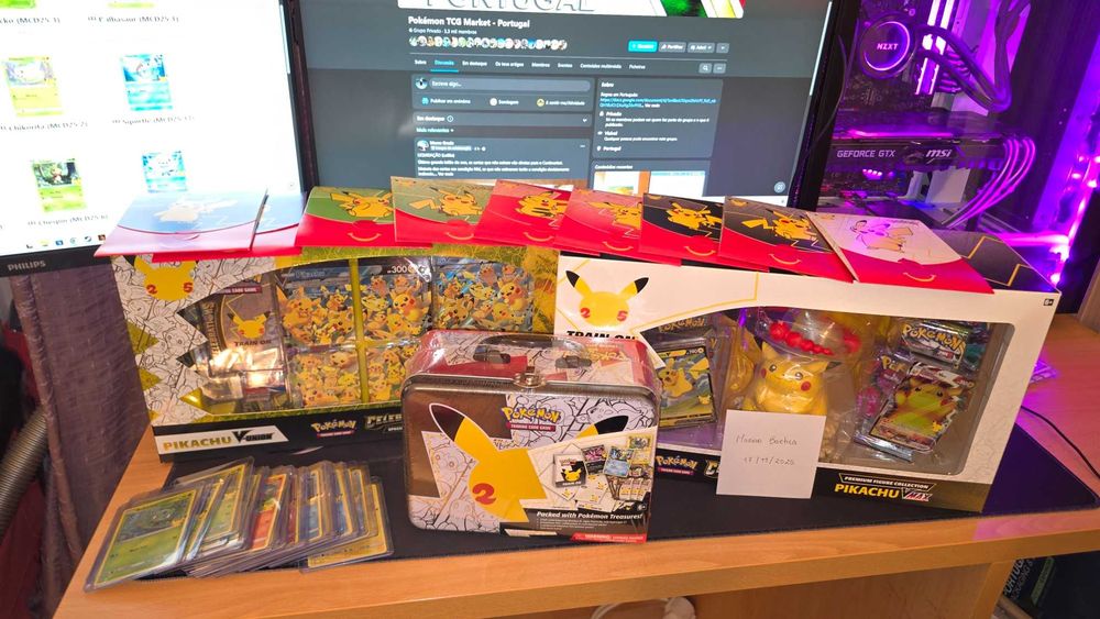 Pokemon Celebrations Vários artigos selados