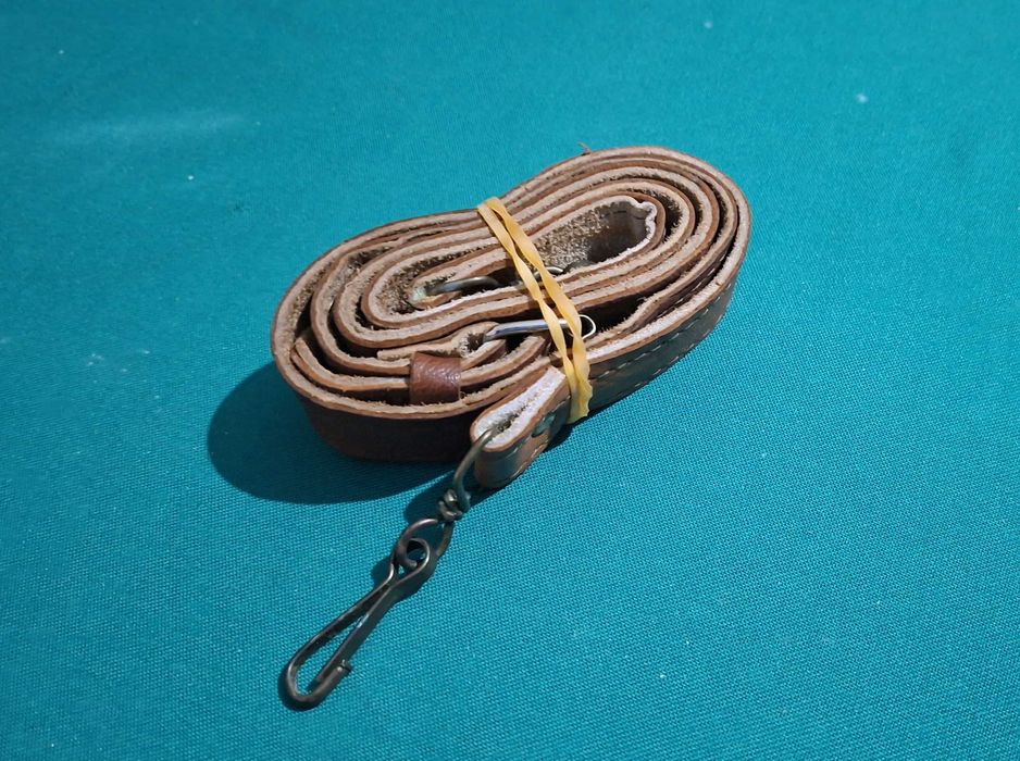 Mala / Saco artesanal em pele / couro / cabedal, de formato grande