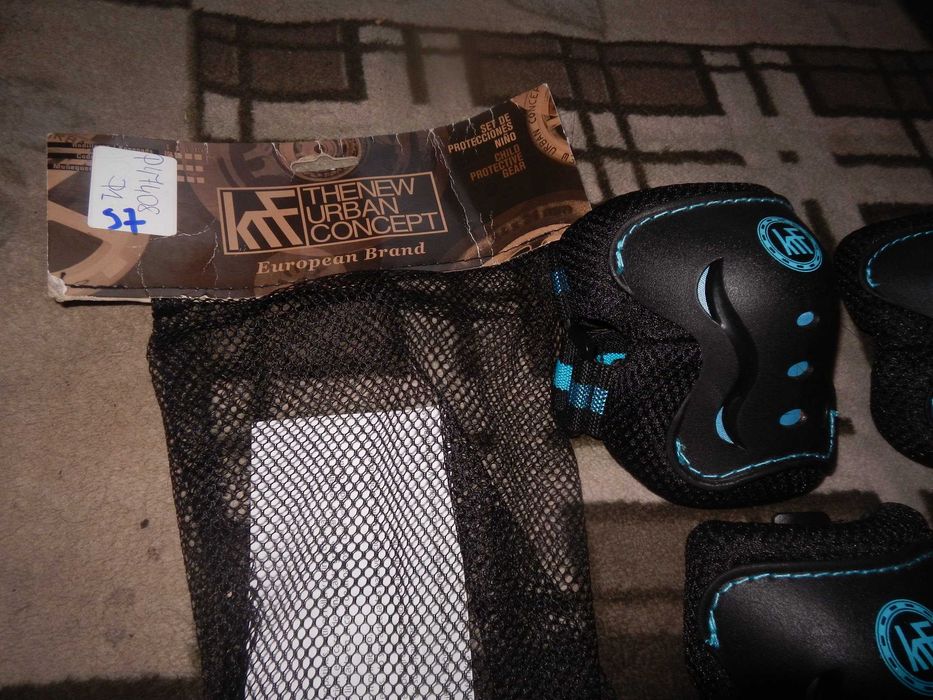 Wyprzedaż->Ochraniacze dla dzieci rolki/rower/WROTKI zestaw KRF rozm S