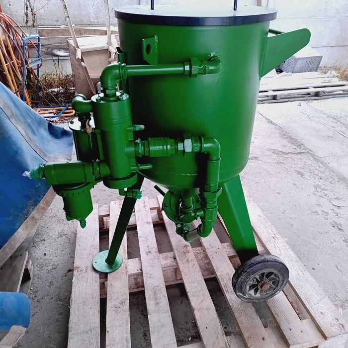 Piaskarka 100L Clemco sterowanie automatyczne