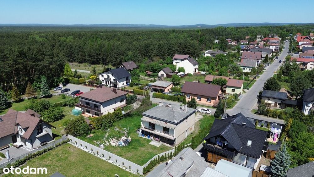 Zaciszny dom przy lesie w Olkuszu