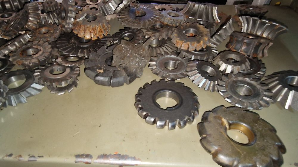 Fresas angulares de corte .circulares .semi circulares..