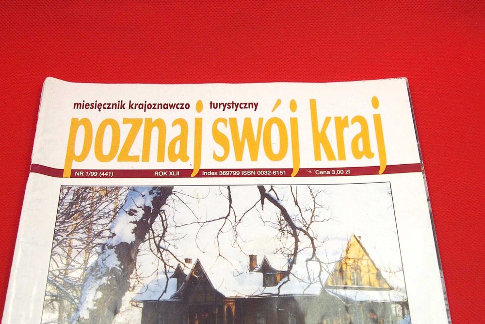 Poznaj swój kraj 1/1999 Miesięcznik krajoznawczo-turystyczny, archiw