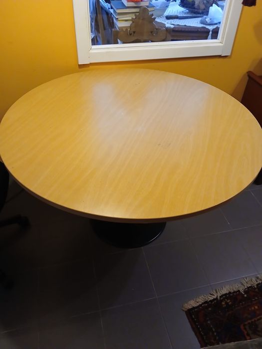 Mesa de reuniões redonda 1.20m diâmetro