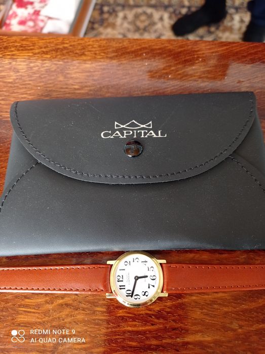НОВИЙ  Швейцарський          жіночий годинник CAPITAL