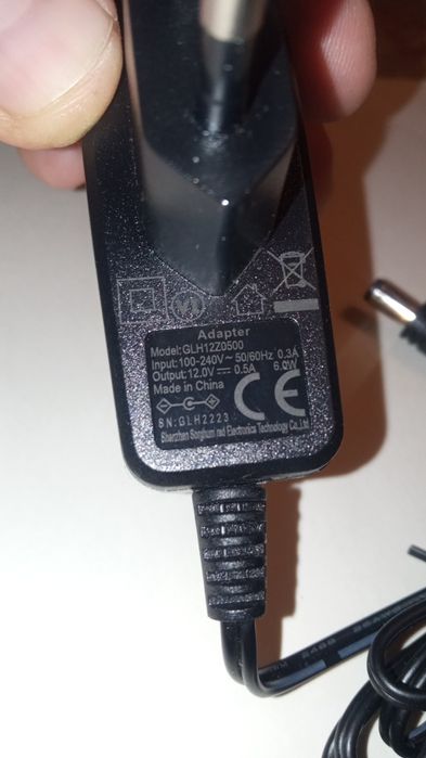 Блок живлення 12 вольт 0,5А