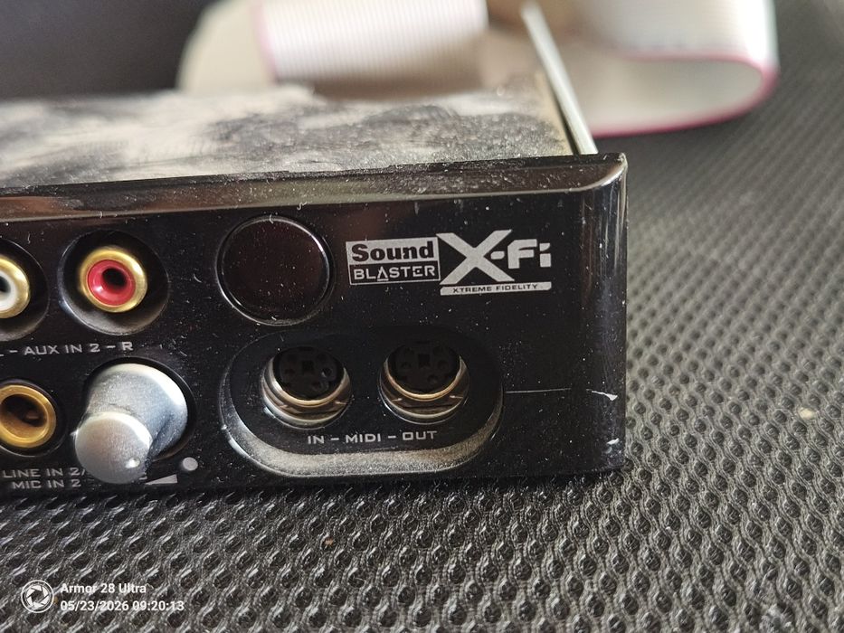 Karta dźwiękowa sound blaster X-fi