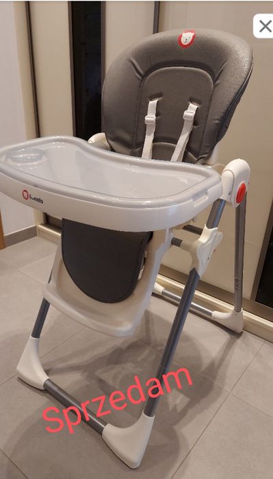 Krzeselko do karmienia Lionelo (od 6m do 3lat -15kg) Odbiór osobisty!