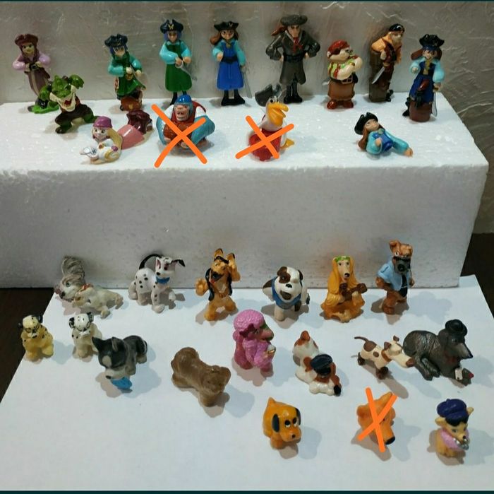 Киндеры в ассортименте.Нотер Дам Де Пари.Кроты.и.др.N 26