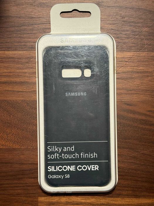 Capa Silicone Preta Samsung Galaxy S8