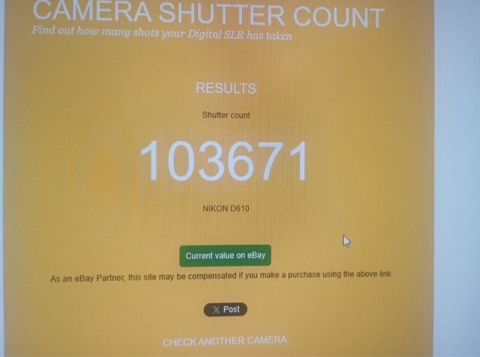 Продам nikon d610