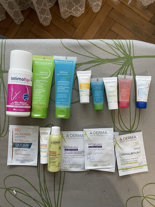 Cerave, Avene, La Roche Posay, Uriage, Vichy, Ducray, ADerma, Bioderma