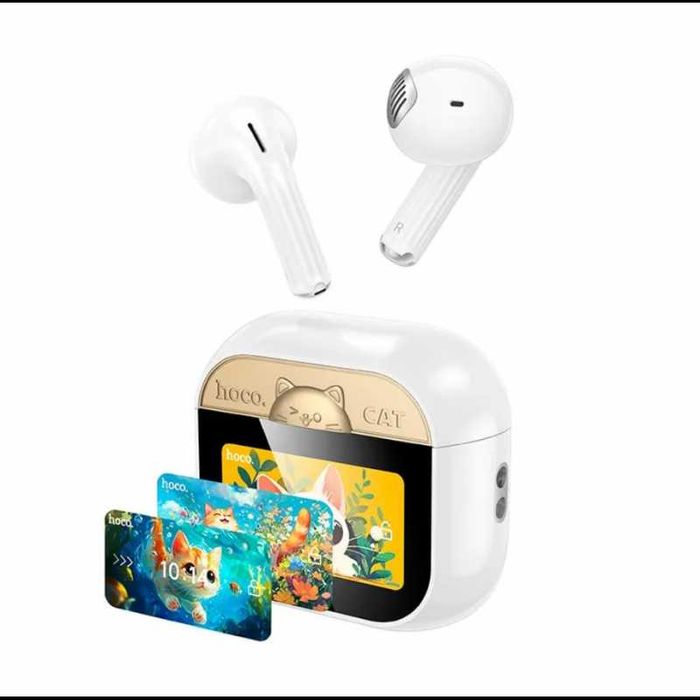 Бездротові TWS навушники вкладиші HOCO EW89 Kissa із сенсорним екраном