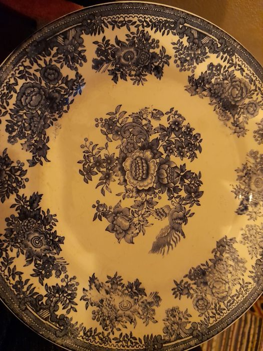 Decorative porcelain plate
