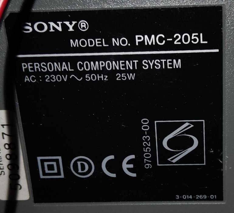 Sony PMC-205L (музыкальный центр)