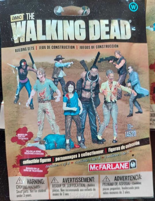 The Walking Dead Blind Bag figures series 2  6 szt.