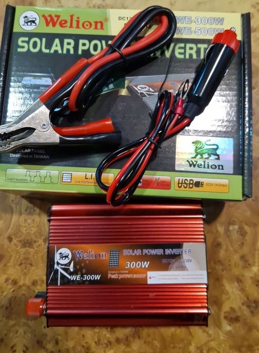 Інвертор 300ват з 12в на 220вольт