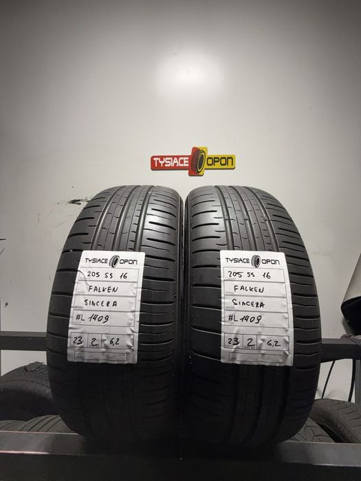 Opony letnie Falken 205/55R16 Sincera komplet 2 sztuki #L1409