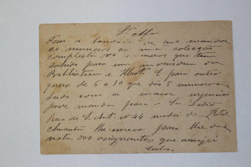 Bilhetes postais do século XIX