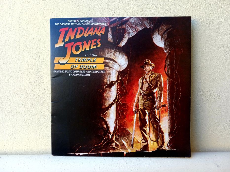 Indiana Jones e o Templo Perdido - Vinil com banda sonora original