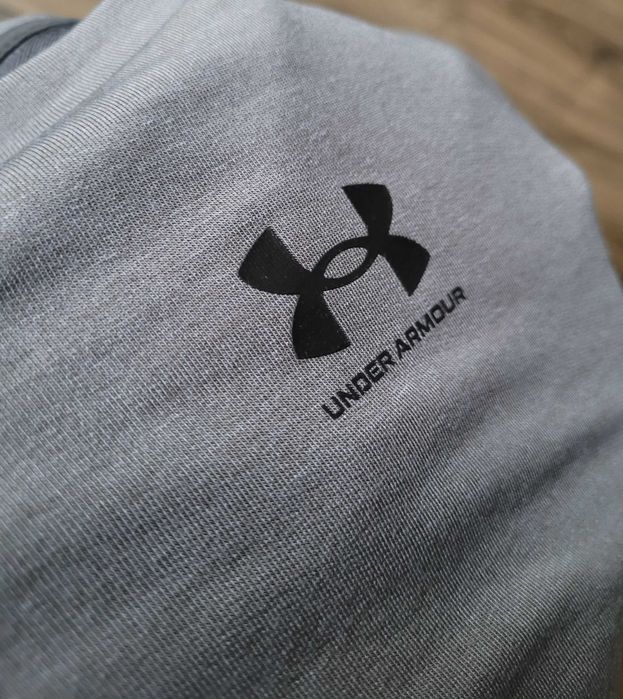 bluza Under Armour bluzka Rival Terry Crew sportowa dresowa szara L