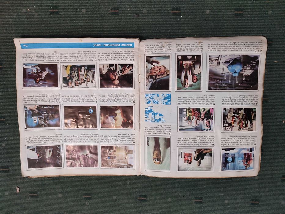 Caderneta de Cromos Espaço 1999 - Completa