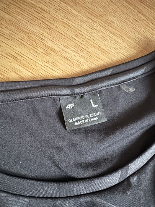 Longsleeve crop top damski 4F