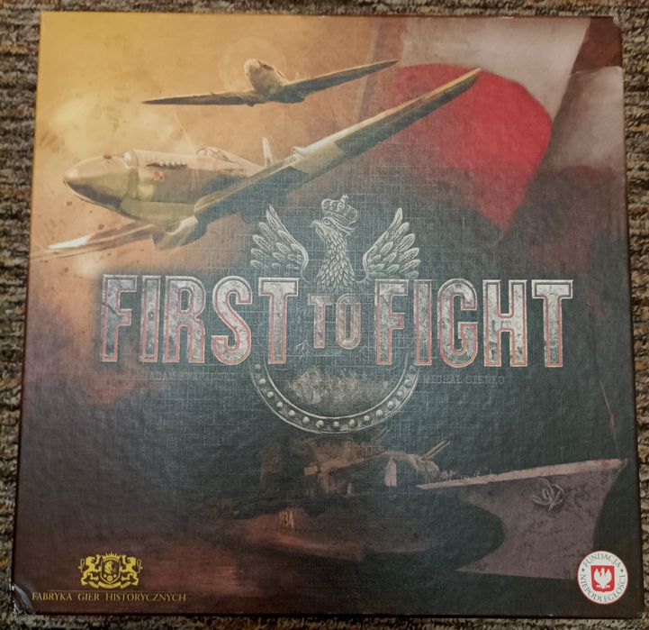 Gra First to fight Historyczna gra planszowa Fabryka Gier Historycznyc